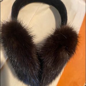 Mink ear muffs